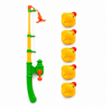 Juego de Pesca con 5 Patitos en Blíster