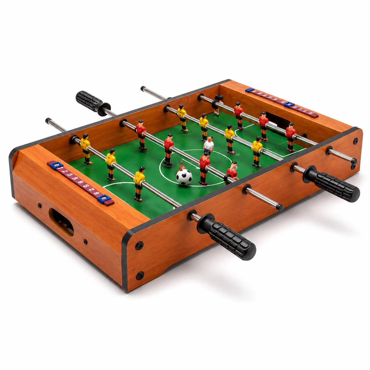 190_2 Futbolín de Madera de Sobremesa Tabletop Foosball - Imagen 1