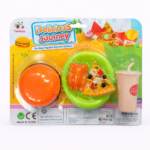 Set de Comida Rápida de Juguete en Blíster